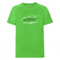 Koszulka dziecięca termoaktywna W GÓRACH zielona