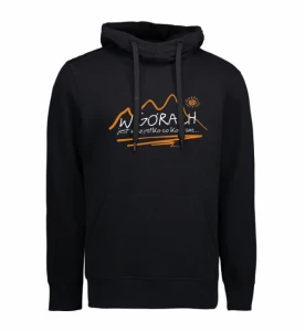 Bluza z kapturem dziecięca W GÓRACH czarna 