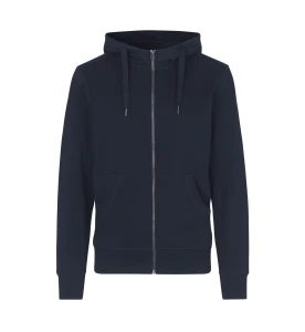 Bluza męska z kapturem rozpinana CORE NO. ID 0638 granatowa