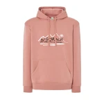 Bluza z kapturem W GÓRACH pink vintage JHK